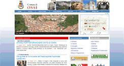 Desktop Screenshot of comune.ossi.ss.it
